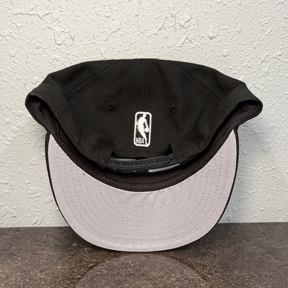New Era Miami Heat Black 9 FIFTY Snapback Cap Hat - Picture 3 of 6